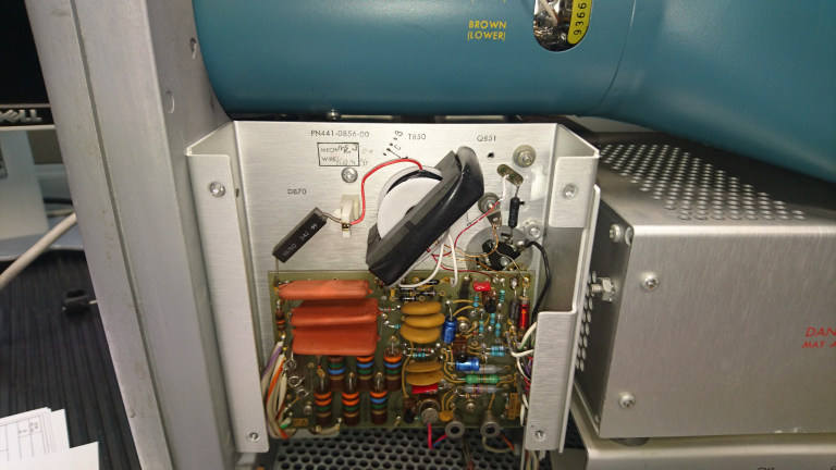 Tektronix EHT Rewind